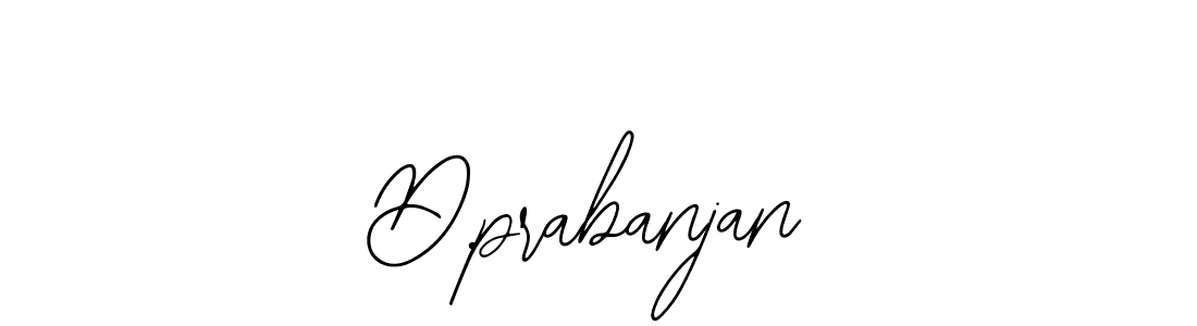 Make a beautiful signature design for name D.prabanjan. With this signature (Bearetta-2O07w) style, you can create a handwritten signature for free. D.prabanjan signature style 12 images and pictures png