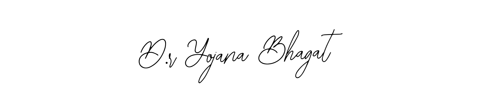 D.r Yojana Bhagat stylish signature style. Best Handwritten Sign (Bearetta-2O07w) for my name. Handwritten Signature Collection Ideas for my name D.r Yojana Bhagat. D.r Yojana Bhagat signature style 12 images and pictures png