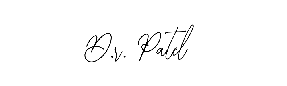 Use a signature maker to create a handwritten signature online. With this signature software, you can design (Bearetta-2O07w) your own signature for name D.r. Patel. D.r. Patel signature style 12 images and pictures png