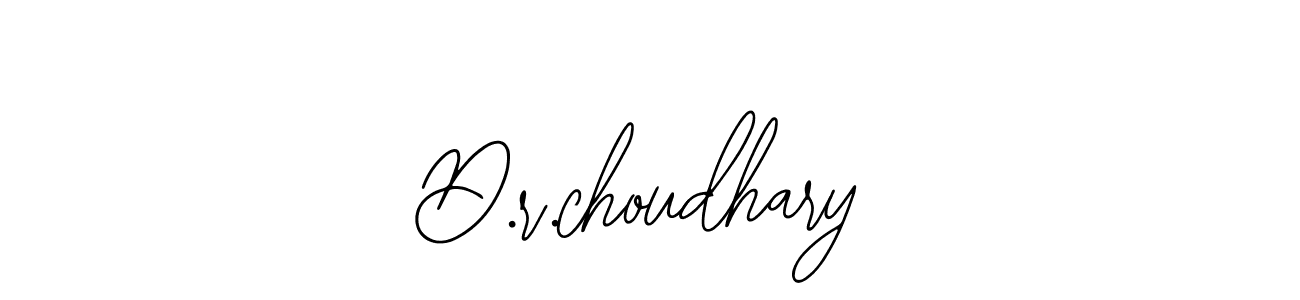 Also we have D.r.choudhary name is the best signature style. Create professional handwritten signature collection using Bearetta-2O07w autograph style. D.r.choudhary signature style 12 images and pictures png