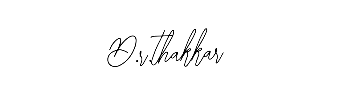 Create a beautiful signature design for name D.r.thakkar. With this signature (Bearetta-2O07w) fonts, you can make a handwritten signature for free. D.r.thakkar signature style 12 images and pictures png