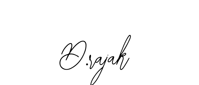 Make a beautiful signature design for name D.rajak. Use this online signature maker to create a handwritten signature for free. D.rajak signature style 12 images and pictures png