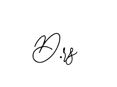 Also You can easily find your signature by using the search form. We will create D.rs name handwritten signature images for you free of cost using Bearetta-2O07w sign style. D.rs signature style 12 images and pictures png