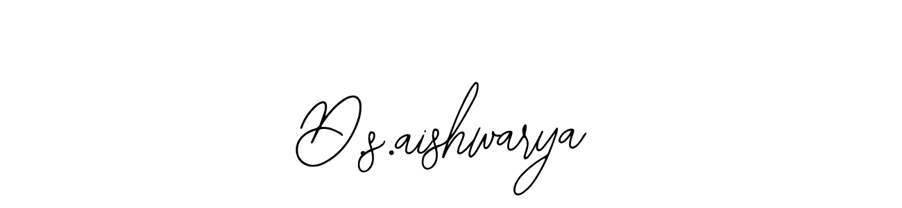 The best way (Bearetta-2O07w) to make a short signature is to pick only two or three words in your name. The name D.s.aishwarya include a total of six letters. For converting this name. D.s.aishwarya signature style 12 images and pictures png