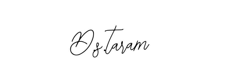 Make a beautiful signature design for name D.s.taram. With this signature (Bearetta-2O07w) style, you can create a handwritten signature for free. D.s.taram signature style 12 images and pictures png