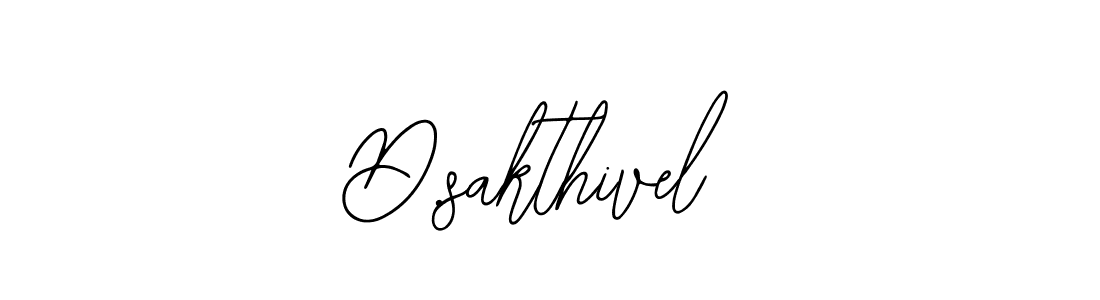 You should practise on your own different ways (Bearetta-2O07w) to write your name (D.sakthivel) in signature. don't let someone else do it for you. D.sakthivel signature style 12 images and pictures png