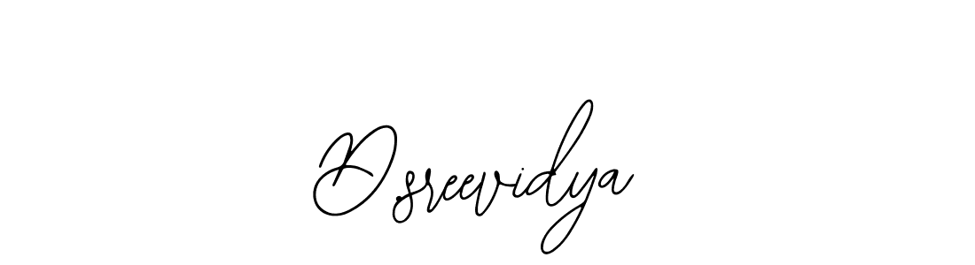 How to make D.sreevidya signature? Bearetta-2O07w is a professional autograph style. Create handwritten signature for D.sreevidya name. D.sreevidya signature style 12 images and pictures png