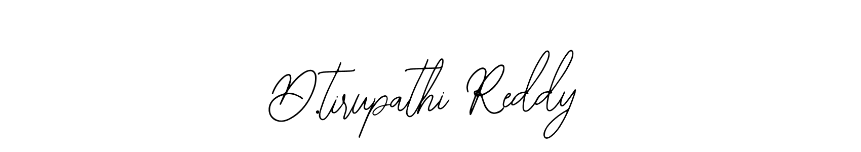 Make a short D.tirupathi Reddy signature style. Manage your documents anywhere anytime using Bearetta-2O07w. Create and add eSignatures, submit forms, share and send files easily. D.tirupathi Reddy signature style 12 images and pictures png