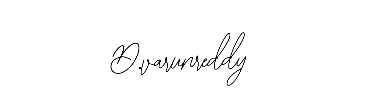 You should practise on your own different ways (Bearetta-2O07w) to write your name (D.varunreddy) in signature. don't let someone else do it for you. D.varunreddy signature style 12 images and pictures png