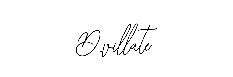 Similarly Bearetta-2O07w is the best handwritten signature design. Signature creator online .You can use it as an online autograph creator for name D.villate. D.villate signature style 12 images and pictures png