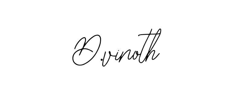 How to Draw D.vinoth signature style? Bearetta-2O07w is a latest design signature styles for name D.vinoth. D.vinoth signature style 12 images and pictures png