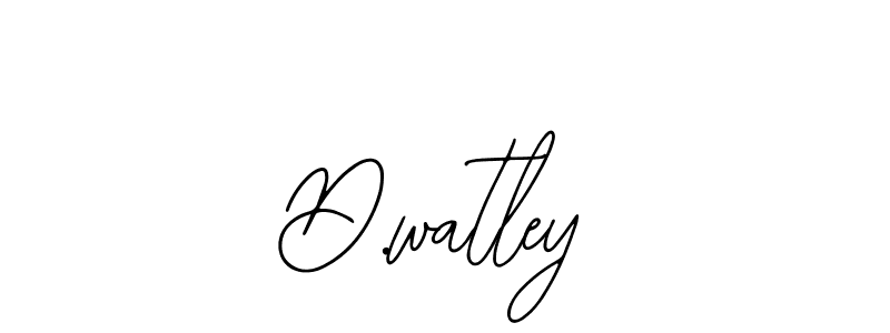 Similarly Bearetta-2O07w is the best handwritten signature design. Signature creator online .You can use it as an online autograph creator for name D.watley. D.watley signature style 12 images and pictures png