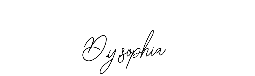 Use a signature maker to create a handwritten signature online. With this signature software, you can design (Bearetta-2O07w) your own signature for name D.y.sophia. D.y.sophia signature style 12 images and pictures png