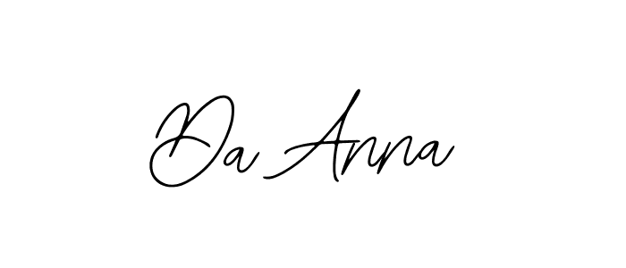 Bearetta-2O07w is a professional signature style that is perfect for those who want to add a touch of class to their signature. It is also a great choice for those who want to make their signature more unique. Get Da Anna name to fancy signature for free. Da Anna signature style 12 images and pictures png