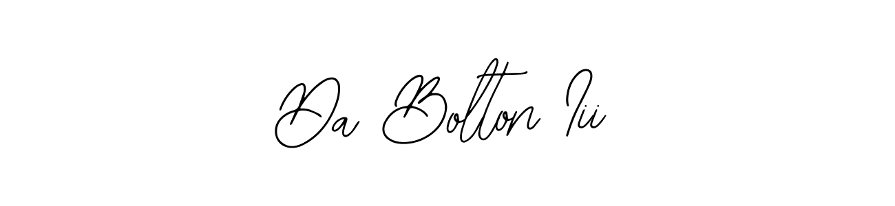 Make a beautiful signature design for name Da Bolton Iii. Use this online signature maker to create a handwritten signature for free. Da Bolton Iii signature style 12 images and pictures png