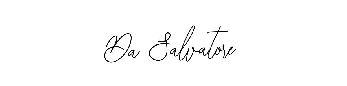 Create a beautiful signature design for name Da Salvatore. With this signature (Bearetta-2O07w) fonts, you can make a handwritten signature for free. Da Salvatore signature style 12 images and pictures png