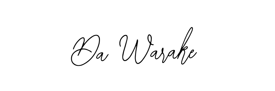 Best and Professional Signature Style for Da Warake. Bearetta-2O07w Best Signature Style Collection. Da Warake signature style 12 images and pictures png