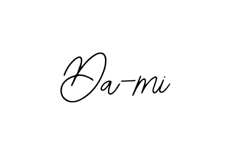 Design your own signature with our free online signature maker. With this signature software, you can create a handwritten (Bearetta-2O07w) signature for name Da-mi. Da-mi signature style 12 images and pictures png