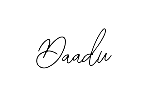 Design your own signature with our free online signature maker. With this signature software, you can create a handwritten (Bearetta-2O07w) signature for name Daadu. Daadu signature style 12 images and pictures png