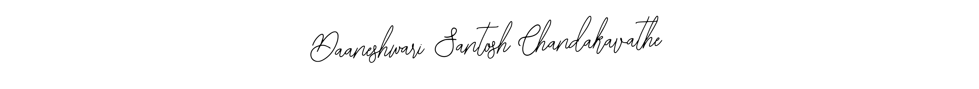 Use a signature maker to create a handwritten signature online. With this signature software, you can design (Bearetta-2O07w) your own signature for name Daaneshwari Santosh Chandakavathe. Daaneshwari Santosh Chandakavathe signature style 12 images and pictures png
