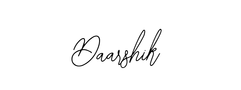 How to make Daarshik signature? Bearetta-2O07w is a professional autograph style. Create handwritten signature for Daarshik name. Daarshik signature style 12 images and pictures png