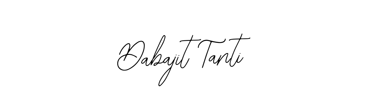 Design your own signature with our free online signature maker. With this signature software, you can create a handwritten (Bearetta-2O07w) signature for name Dabajit Tanti. Dabajit Tanti signature style 12 images and pictures png
