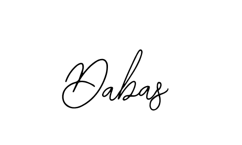 How to make Dabas signature? Bearetta-2O07w is a professional autograph style. Create handwritten signature for Dabas name. Dabas signature style 12 images and pictures png