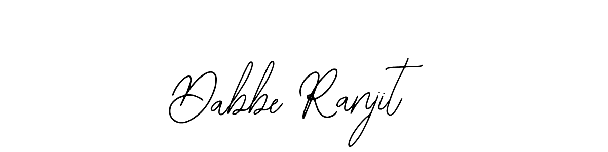 if you are searching for the best signature style for your name Dabbe Ranjit. so please give up your signature search. here we have designed multiple signature styles  using Bearetta-2O07w. Dabbe Ranjit signature style 12 images and pictures png