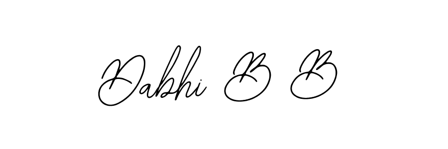 Best and Professional Signature Style for Dabhi B B. Bearetta-2O07w Best Signature Style Collection. Dabhi B B signature style 12 images and pictures png