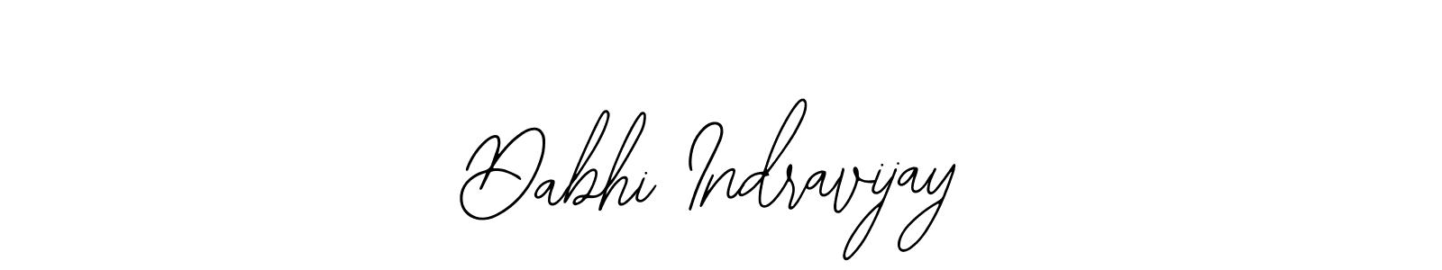 Use a signature maker to create a handwritten signature online. With this signature software, you can design (Bearetta-2O07w) your own signature for name Dabhi Indravijay. Dabhi Indravijay signature style 12 images and pictures png