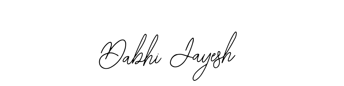 The best way (Bearetta-2O07w) to make a short signature is to pick only two or three words in your name. The name Dabhi Jayesh include a total of six letters. For converting this name. Dabhi Jayesh signature style 12 images and pictures png