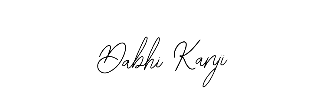 Dabhi Kanji stylish signature style. Best Handwritten Sign (Bearetta-2O07w) for my name. Handwritten Signature Collection Ideas for my name Dabhi Kanji. Dabhi Kanji signature style 12 images and pictures png