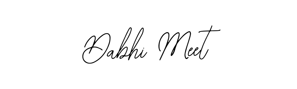 Make a beautiful signature design for name Dabhi Meet. Use this online signature maker to create a handwritten signature for free. Dabhi Meet signature style 12 images and pictures png