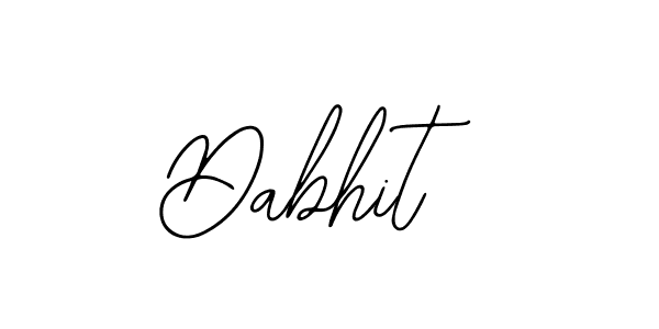 Design your own signature with our free online signature maker. With this signature software, you can create a handwritten (Bearetta-2O07w) signature for name Dabhit. Dabhit signature style 12 images and pictures png