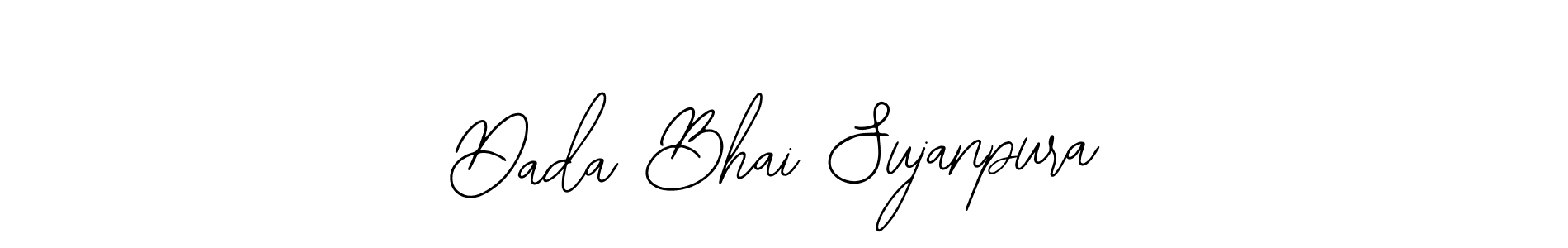 Make a beautiful signature design for name Dada Bhai Sujanpura. Use this online signature maker to create a handwritten signature for free. Dada Bhai Sujanpura signature style 12 images and pictures png