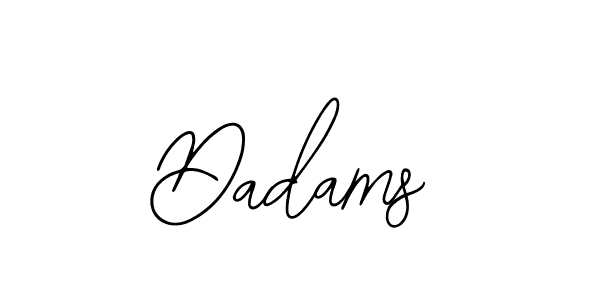 if you are searching for the best signature style for your name Dadams. so please give up your signature search. here we have designed multiple signature styles  using Bearetta-2O07w. Dadams signature style 12 images and pictures png