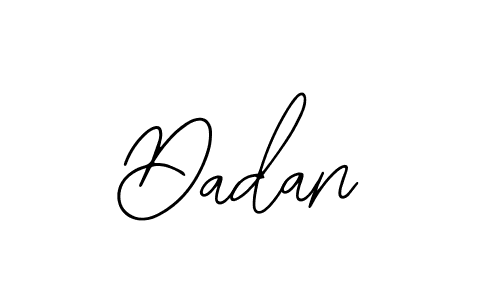 You should practise on your own different ways (Bearetta-2O07w) to write your name (Dadan) in signature. don't let someone else do it for you. Dadan signature style 12 images and pictures png
