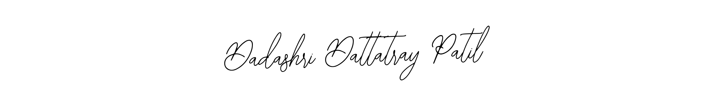 Also we have Dadashri Dattatray Patil name is the best signature style. Create professional handwritten signature collection using Bearetta-2O07w autograph style. Dadashri Dattatray Patil signature style 12 images and pictures png