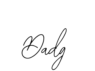 Make a beautiful signature design for name Dadg. Use this online signature maker to create a handwritten signature for free. Dadg signature style 12 images and pictures png