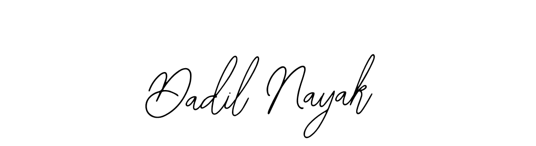 Create a beautiful signature design for name Dadil Nayak. With this signature (Bearetta-2O07w) fonts, you can make a handwritten signature for free. Dadil Nayak signature style 12 images and pictures png