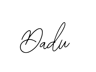 Dadu stylish signature style. Best Handwritten Sign (Bearetta-2O07w) for my name. Handwritten Signature Collection Ideas for my name Dadu. Dadu signature style 12 images and pictures png