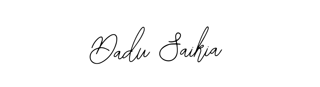 Make a beautiful signature design for name Dadu Saikia. With this signature (Bearetta-2O07w) style, you can create a handwritten signature for free. Dadu Saikia signature style 12 images and pictures png