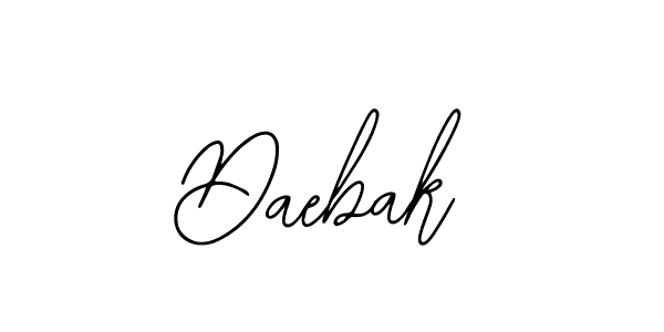 This is the best signature style for the Daebak name. Also you like these signature font (Bearetta-2O07w). Mix name signature. Daebak signature style 12 images and pictures png
