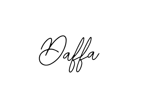 The best way (Bearetta-2O07w) to make a short signature is to pick only two or three words in your name. The name Daffa include a total of six letters. For converting this name. Daffa signature style 12 images and pictures png