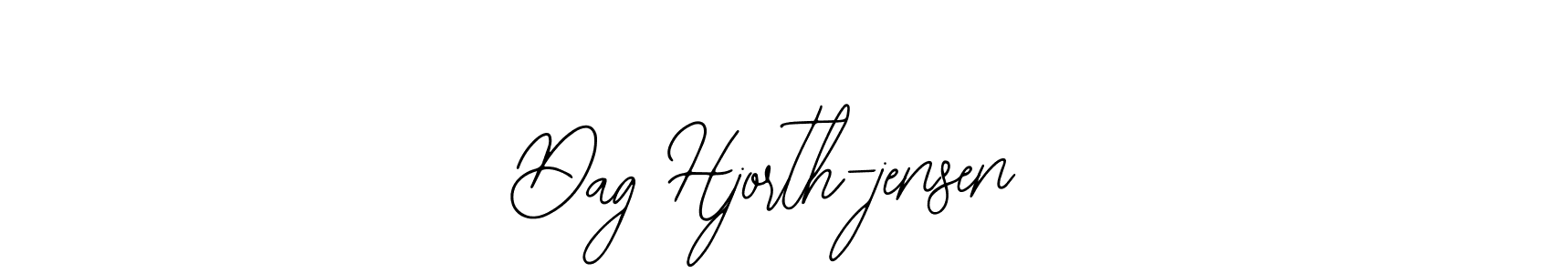 Use a signature maker to create a handwritten signature online. With this signature software, you can design (Bearetta-2O07w) your own signature for name Dag Hjorth-jensen. Dag Hjorth-jensen signature style 12 images and pictures png