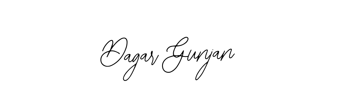 You should practise on your own different ways (Bearetta-2O07w) to write your name (Dagar Gunjan) in signature. don't let someone else do it for you. Dagar Gunjan signature style 12 images and pictures png