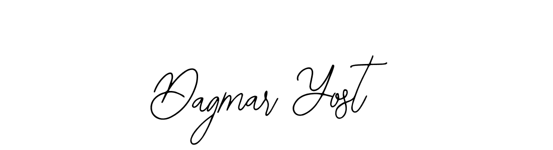 You should practise on your own different ways (Bearetta-2O07w) to write your name (Dagmar Yost) in signature. don't let someone else do it for you. Dagmar Yost signature style 12 images and pictures png