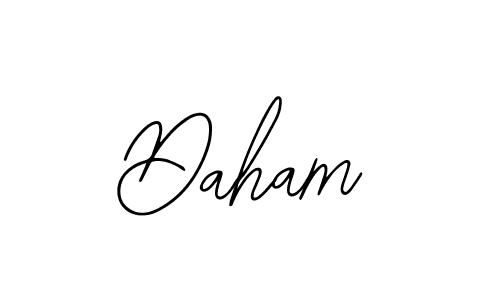How to Draw Daham signature style? Bearetta-2O07w is a latest design signature styles for name Daham. Daham signature style 12 images and pictures png