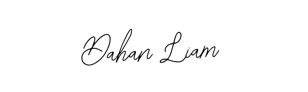 Best and Professional Signature Style for Dahan Liam. Bearetta-2O07w Best Signature Style Collection. Dahan Liam signature style 12 images and pictures png