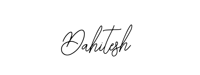 Dahitesh stylish signature style. Best Handwritten Sign (Bearetta-2O07w) for my name. Handwritten Signature Collection Ideas for my name Dahitesh. Dahitesh signature style 12 images and pictures png